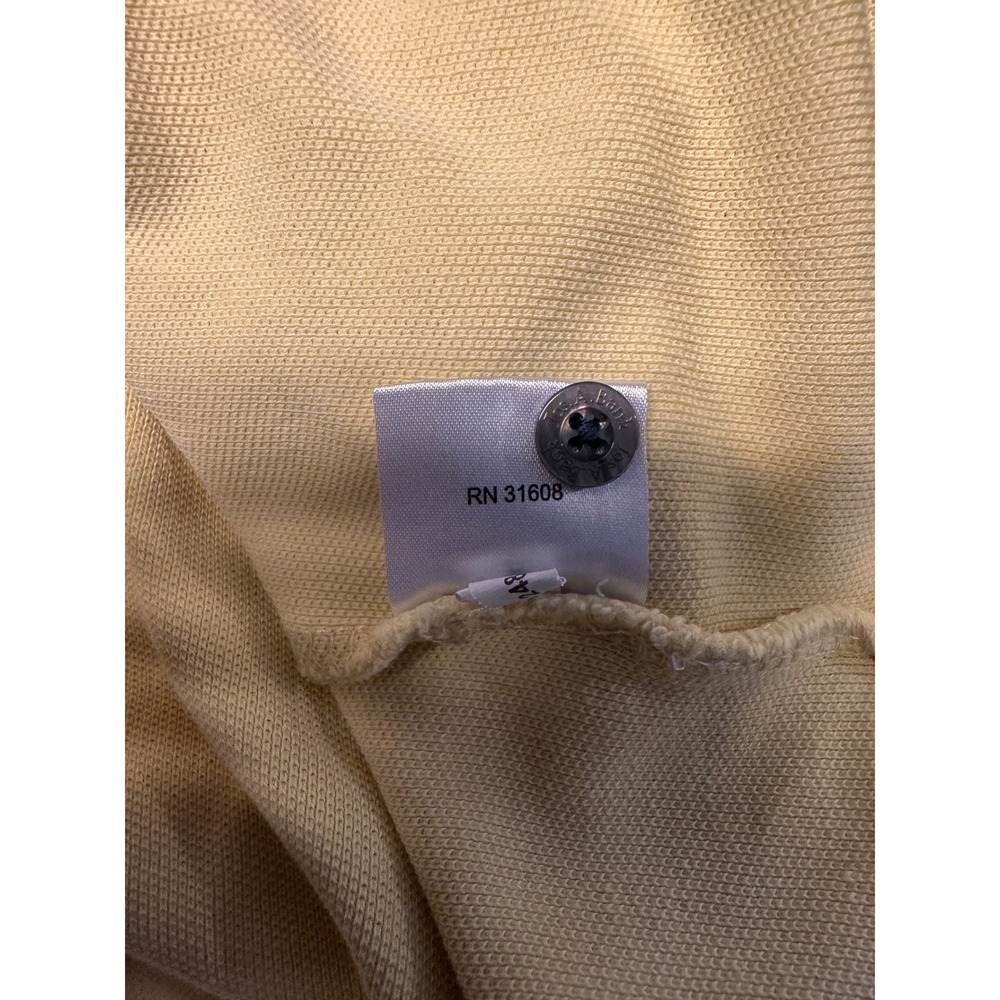 Jos A Bank Traveler Collection Polo Shirt Mens Large Yellow 100% Cotton Pique - Picture 9 of 10
